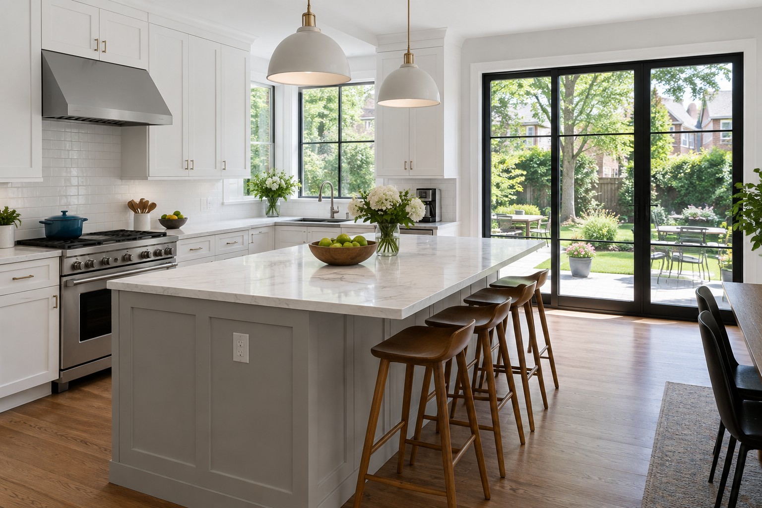 A bright northeast Queens kitchen